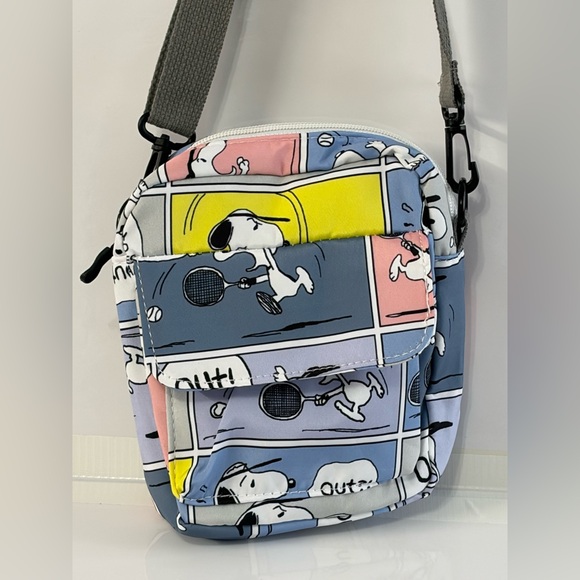 Snoopy Handbags - Colorful Snoopy Crossbody Bag